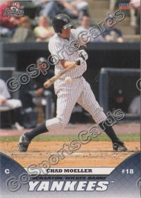 2010 Scranton Wilkes Barre Yankees Chad Moeller