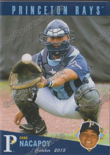 2013 Princeton Rays Chad Nacapoy