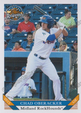 2015 Midland RockHounds Chad Oberacker