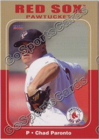 2010 Pawtucket Red Sox Chad Paronto