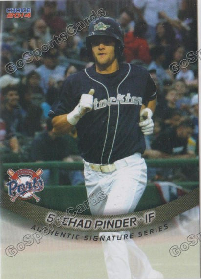 2014 Stockton Ports Chad Pinder