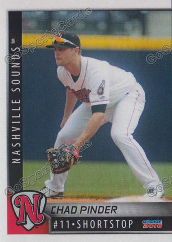 2016 Nashville Sounds Chad Pinder