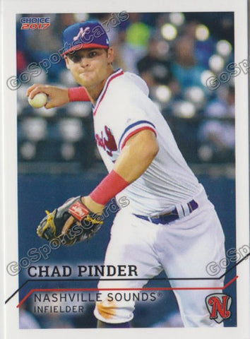 2017 Nashville Sounds Chad Pinder