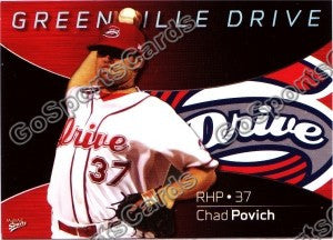 2008 Greenville Drive Chad Povich