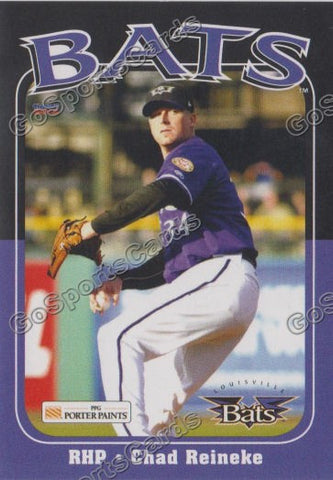 2013 Louisville Bats Chad Reineke