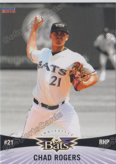 2014 Louisville Bats Chad Rogers