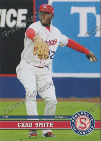 2017 Spokane Indians Chad Smith