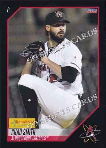 2022 Albuquerque Isotopes SGA Chad Smith