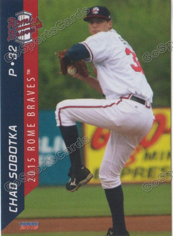 2015 Rome Braves Chad Sobotka