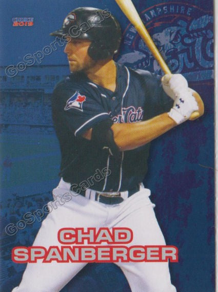 2019 New Hampshire Fisher Cats Chad Spanberger