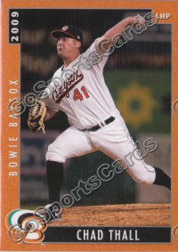 2009 Bowie Baysox Chad Thall