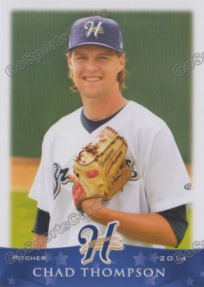 2014 Helena Brewers Chad Thompson