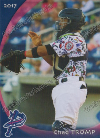 2017 Pensacola Blue Wahoos Chad Tromp