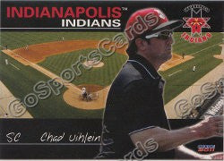 2011 Indianapolis Indians Chad Uihlein