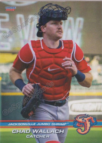 2021 Jacksonville Jumbo Shrimp Chad Wallach
