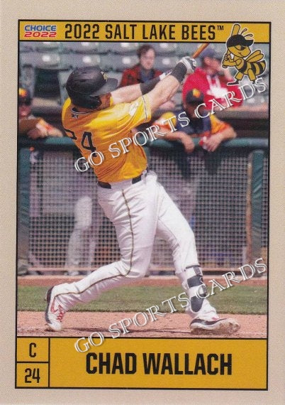 2022 Salt Lake Bees Chad Wallach