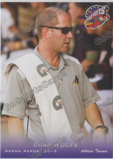 2013 Akron Aeros Chad Wolfe