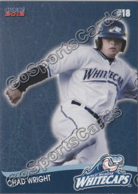 2012 West Michigan Whitecaps Chad Wright