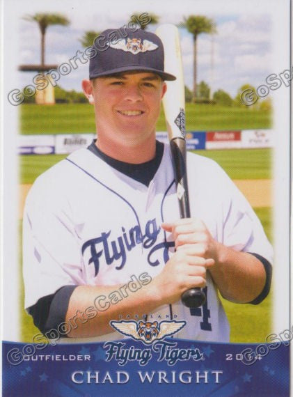 2014 Lakeland Flying Tigers Chad Wright