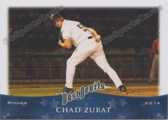 2014 Tri City Dust Devils Chad Zurat