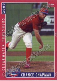 2009 Clearwater Threshers Chance Chapman