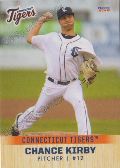 2018 Connecticut Tigers Chance Kirby