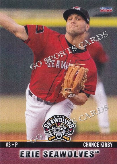 2022 Erie SeaWolves Chance Kirby