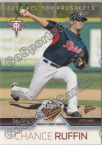 2012 Pacific Coast League Top Prospect PCL Chance Ruffin