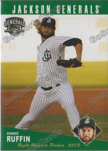 2013 Jackson Generals Chance Ruffin