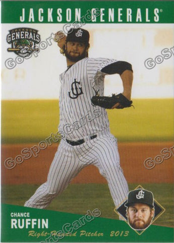 2013 Jackson Generals Chance Ruffin