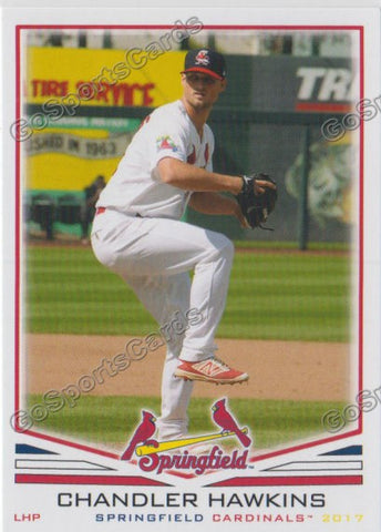 2017 Springfield Cardinals Chandler Hawkins