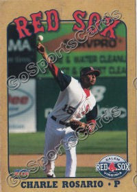 2012 Salem Red Sox Charle Rosario