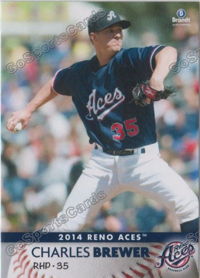 2014 Reno Aces Charles Brewer