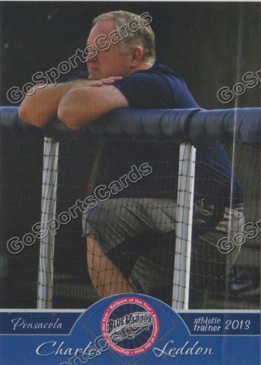 2013 Pensacola Blue Wahoos Charles Leddon