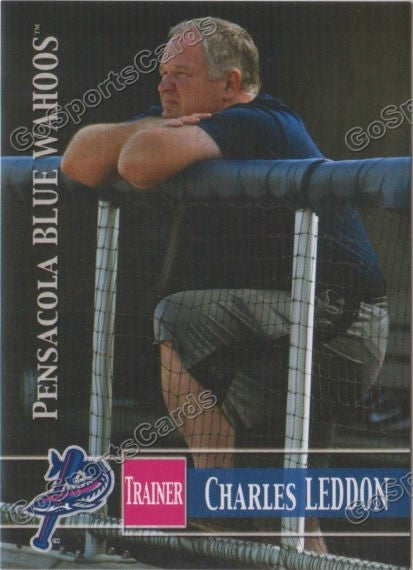 2014 Pensacola Blue Wahoos Charles Leddon