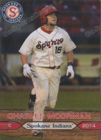 2014 Spokane Indians Chuck Charles Moorman