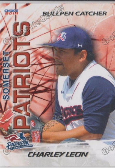 2014 Somerset Patriots Charley Leon