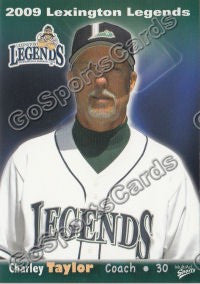 2009 Lexington Legends Charley Taylor