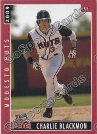 2009 Modesto Nuts Charlie Blackmon