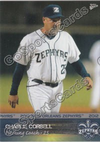 2012 New Orleans Zephyrs Charlie Corbell