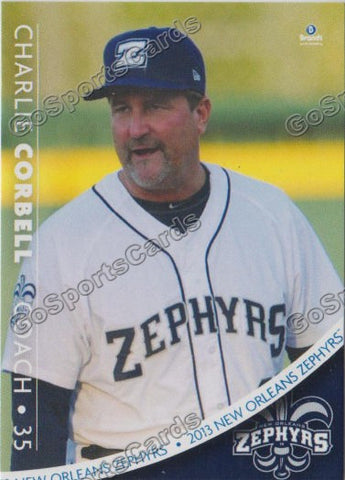 2013 New Orleans Zephyrs Charlie Corbell