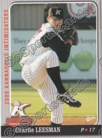 2009 Kannapolis Intimidators Charlie Leesman