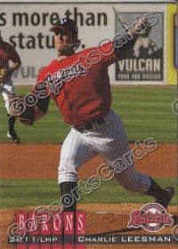 2011 Birmingham Barons Charlie Leesman