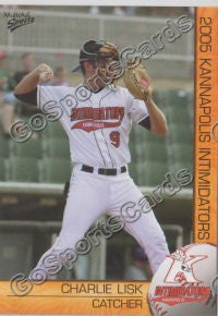 2005 Kannapolis Intimidators Charlie Lisk