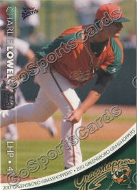 2012 Greensboro Grasshoppers Charlie Lowell