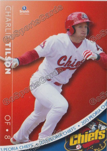 2013 Peoria Chiefs Charlie Tilson