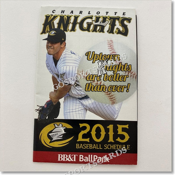 2015 Charlotte Knights Pocket Schedule