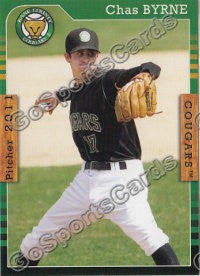 2011 Kane County Cougars Chas Byrne