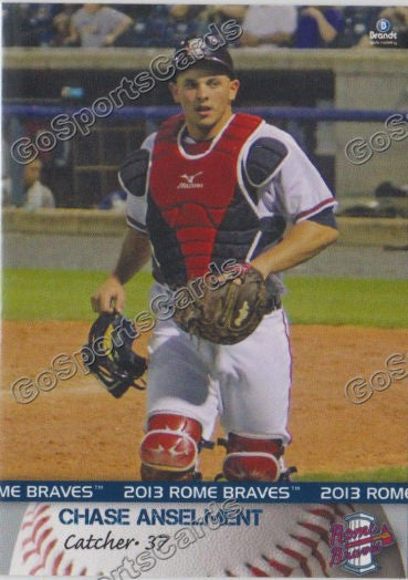 2013 Rome Braves Chase Anselment