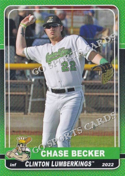 2022 Clinton LumberKings Chase Becker